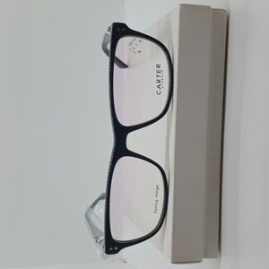 NWT MEN'S CARTER EYEGLASS FRAMES 16-03 BLUE